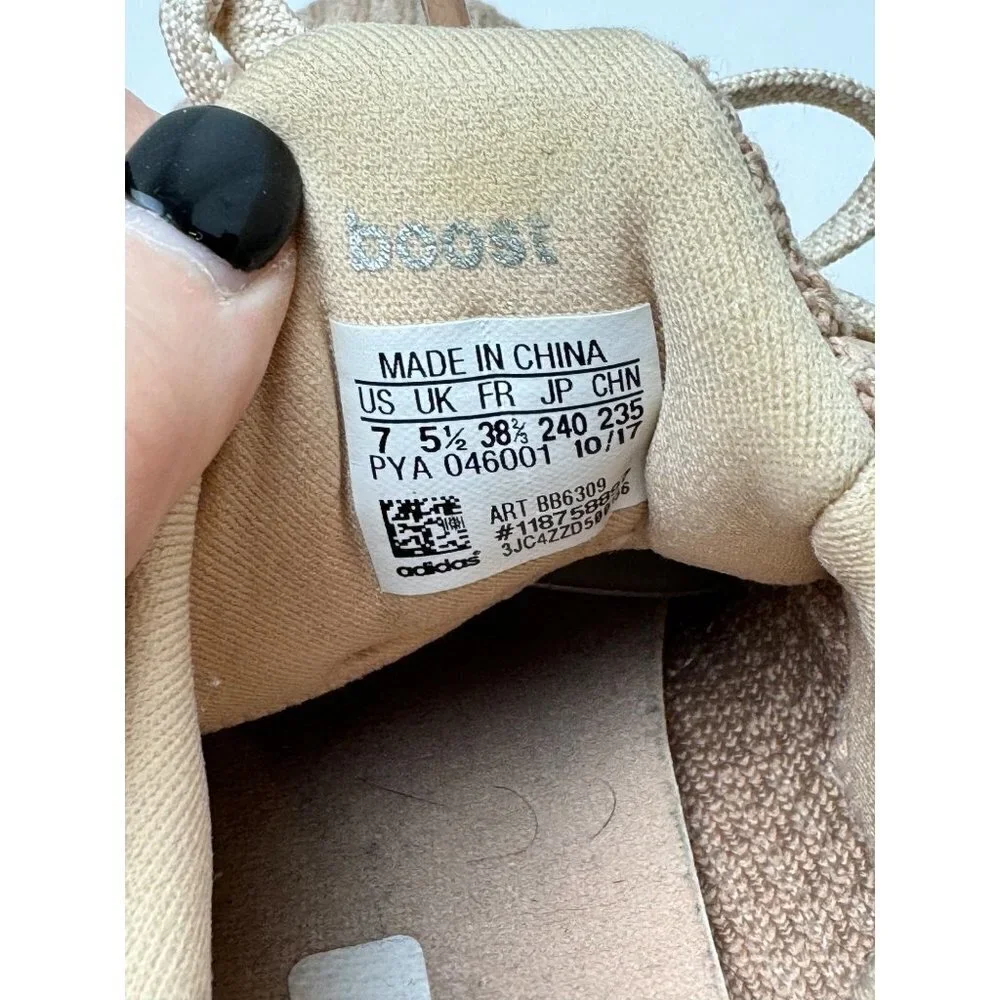 Adidas Pink‎ Ash Pearl Ultra Boost 4.0 Athletic Sneakers Size 7